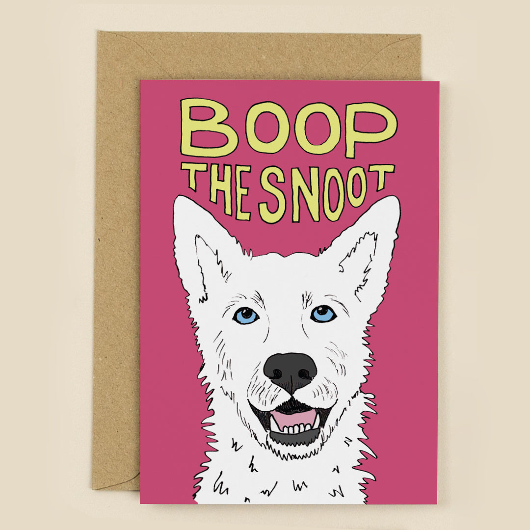 Boop The Snoot Greeting Card