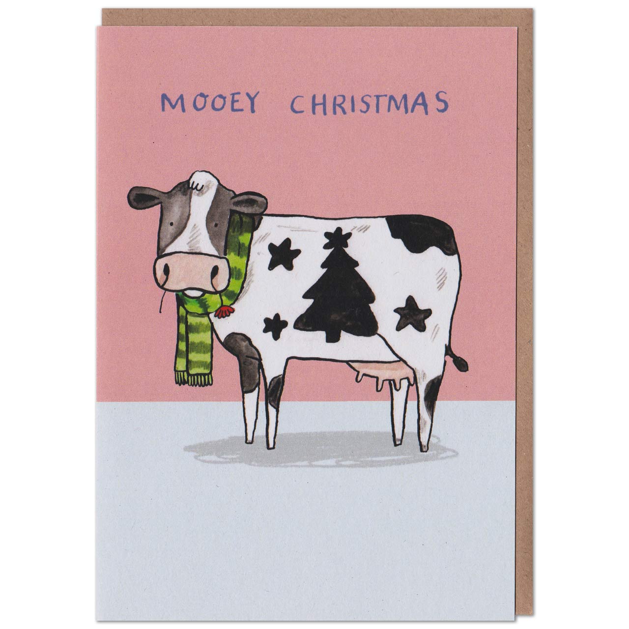 Mooey Christmas Card