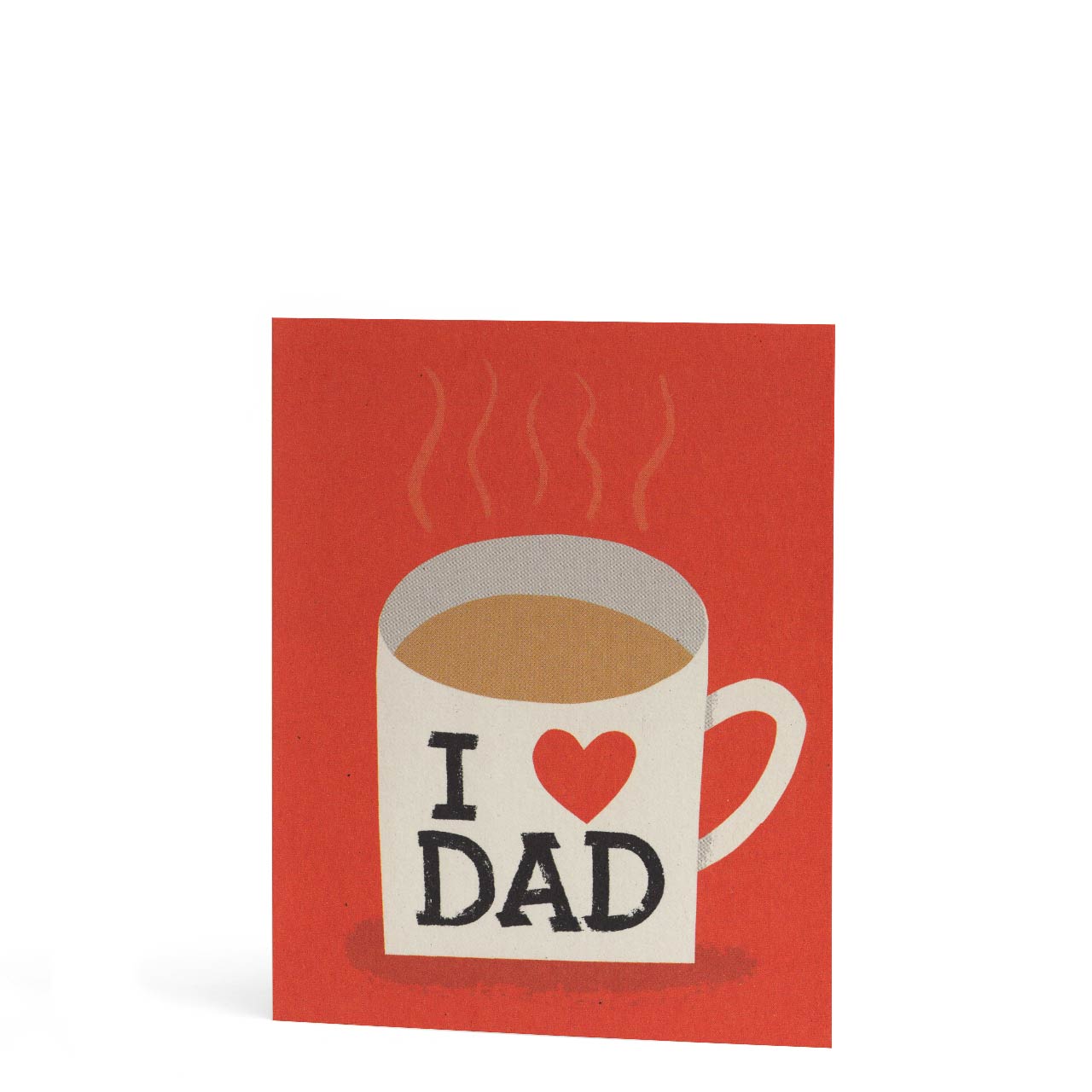 I Heart Dad Mini Greeting Card
