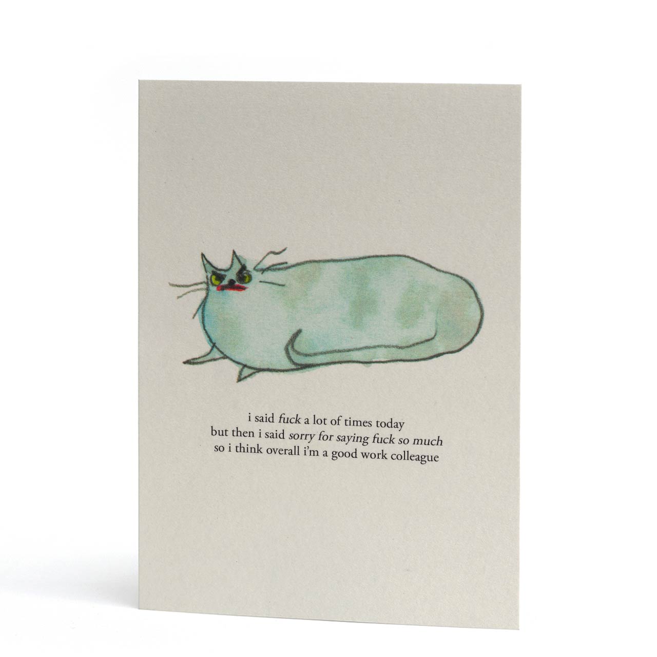 Work Colleague Greeting Card