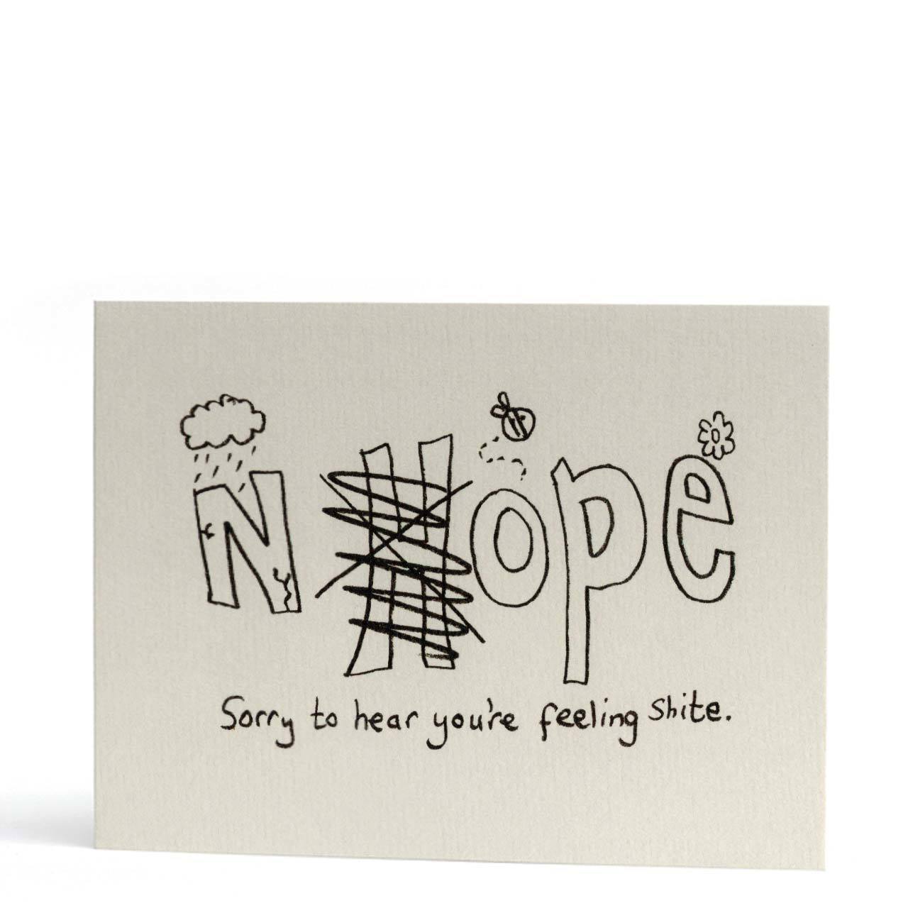 Nhope Greeting Card