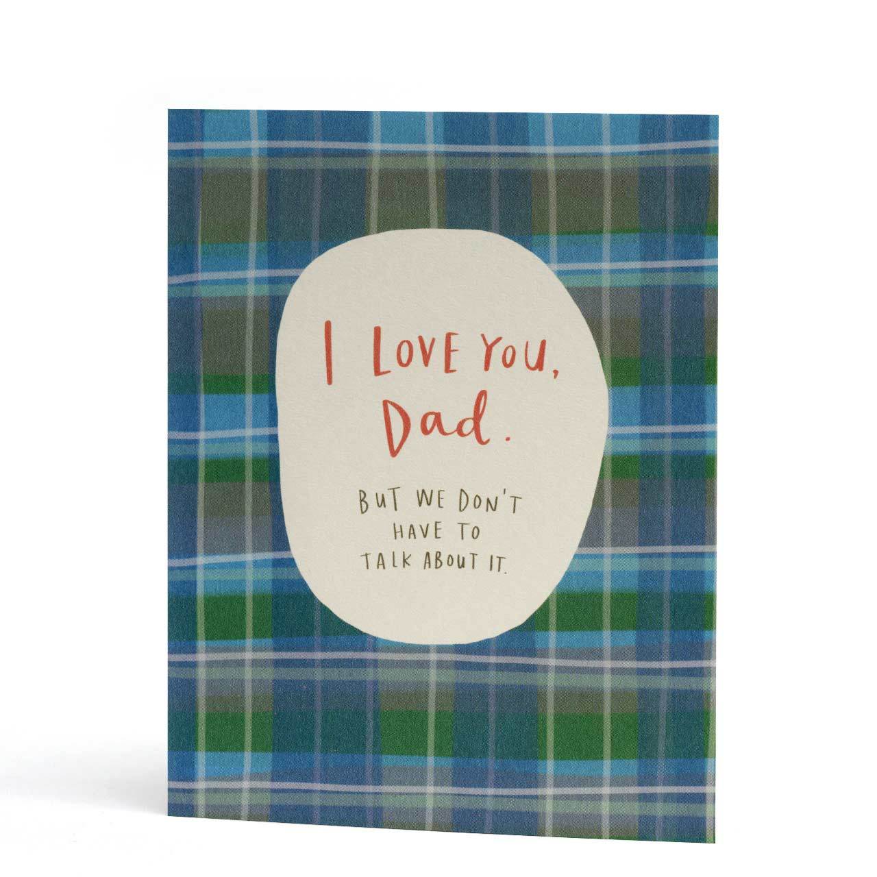 I love you Dad But... Greeting Card