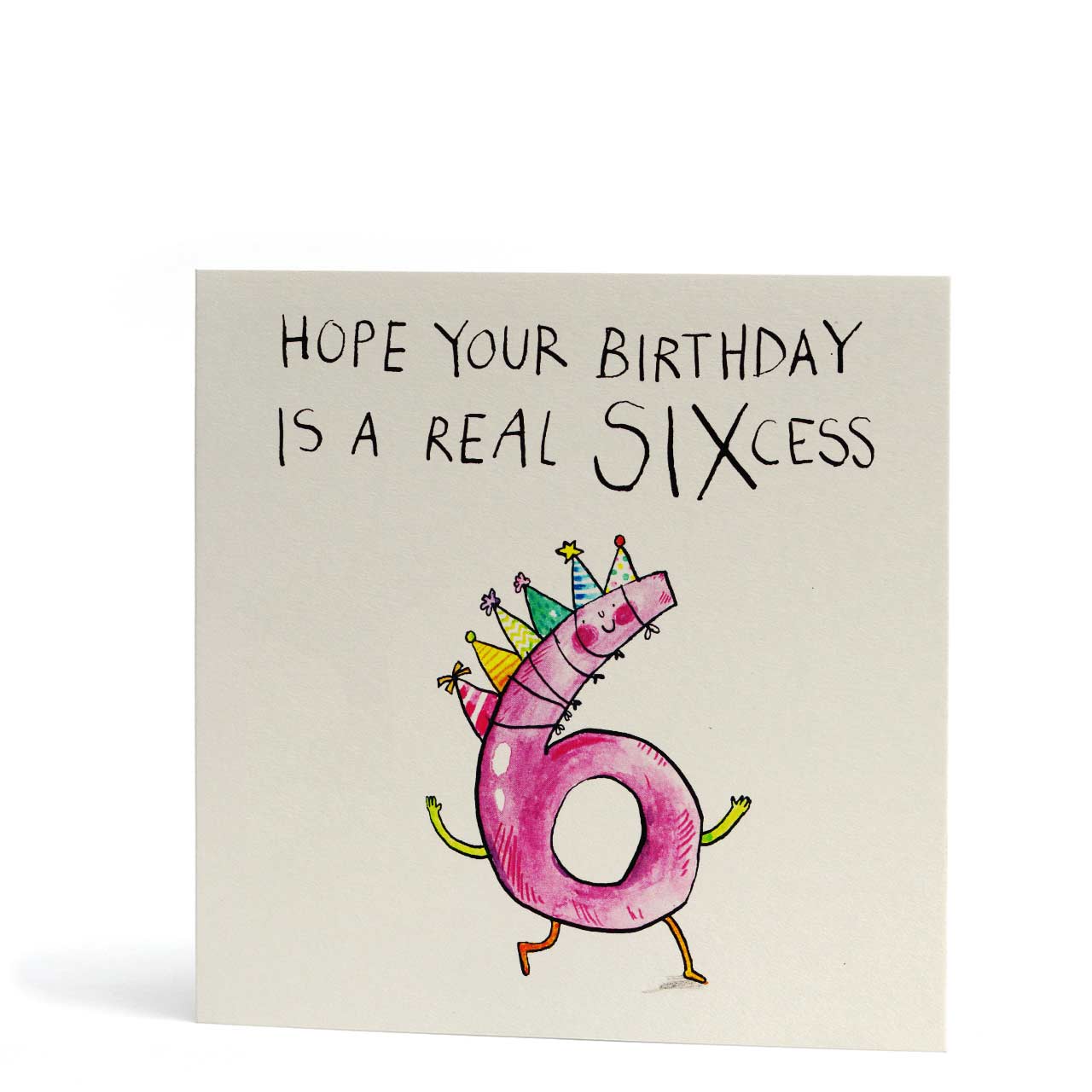 Birthday SIX-cess Card