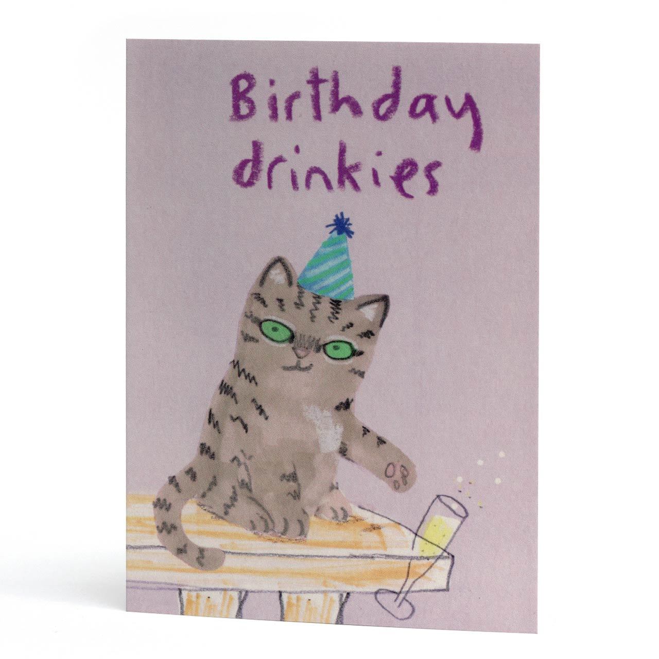 Birthday Drinkies Greeting Card