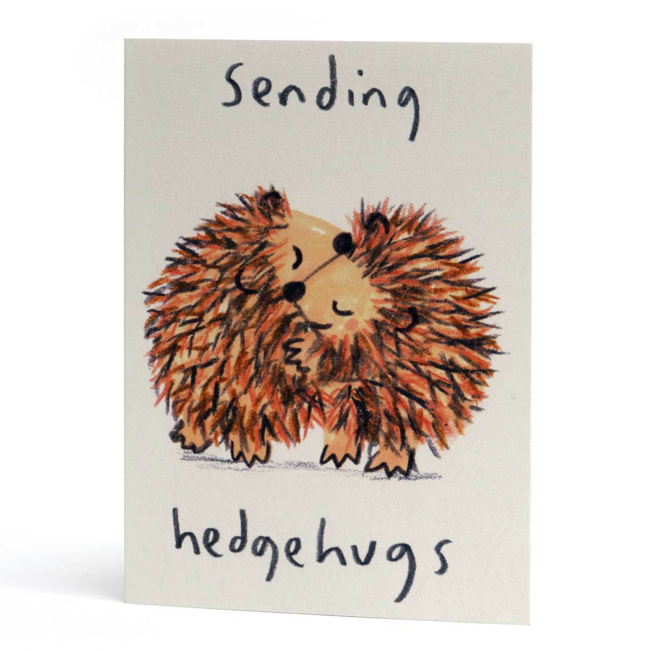Sending Hedgehugs Greeting Card