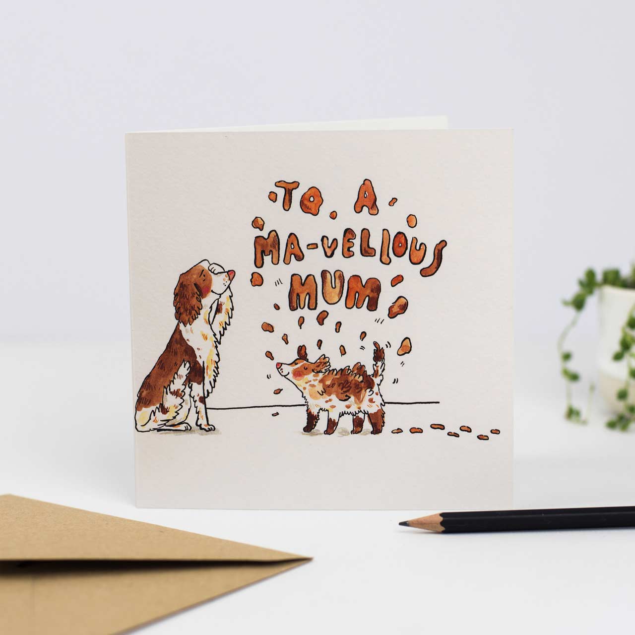 To A Ma-Vellous Mum Greeting Card