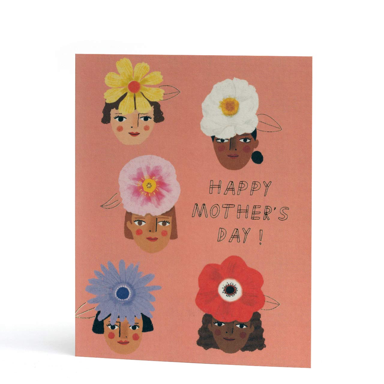 Floral Mama's Mother's Day Greeting Card