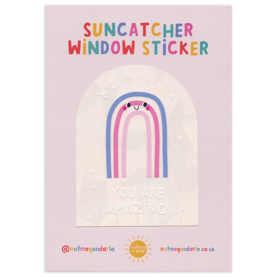Rainbow Suncatcher Window Sticker