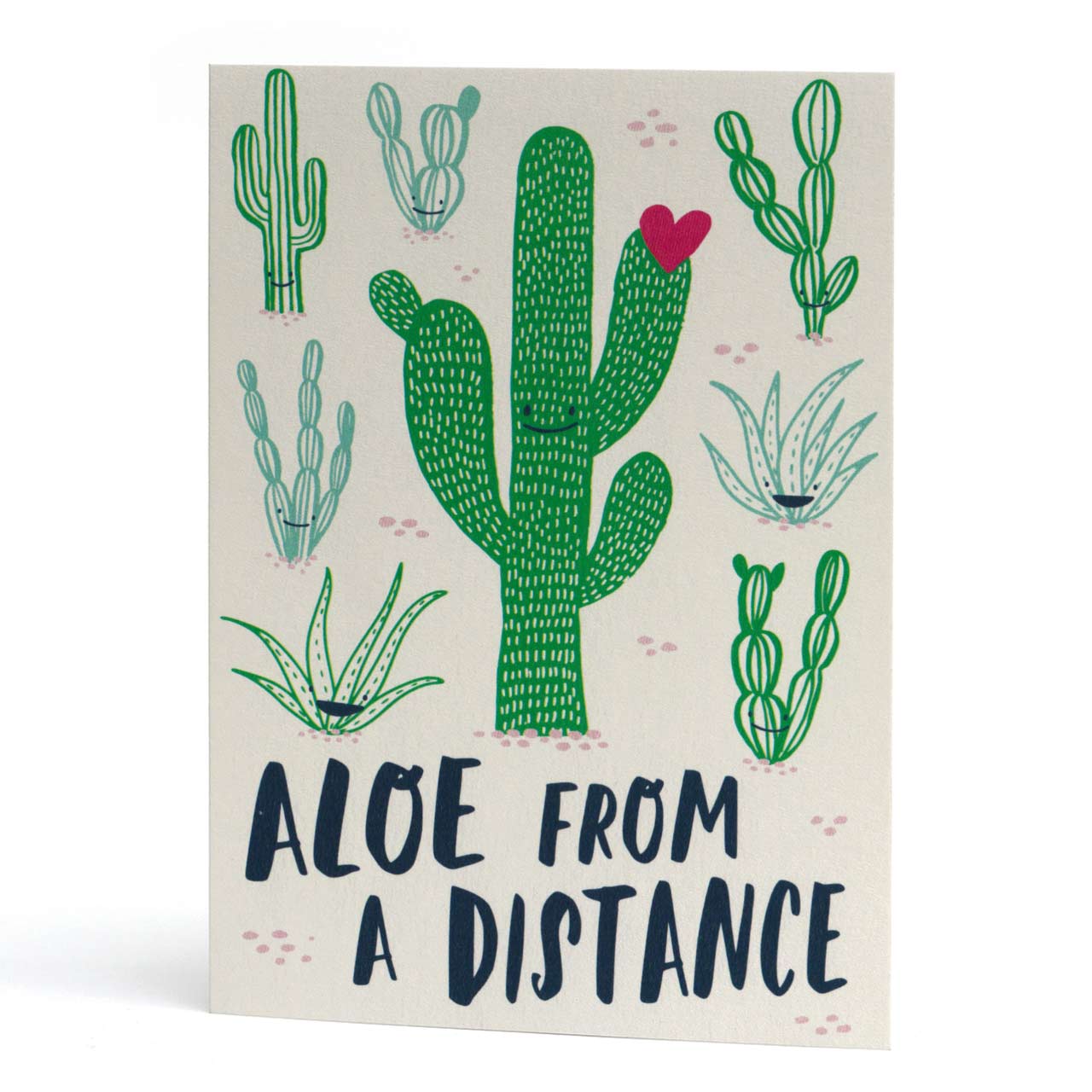 Aloe From A Distance Greeting Card