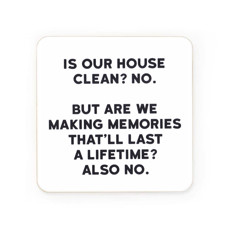 Clean House Drinks Coaster