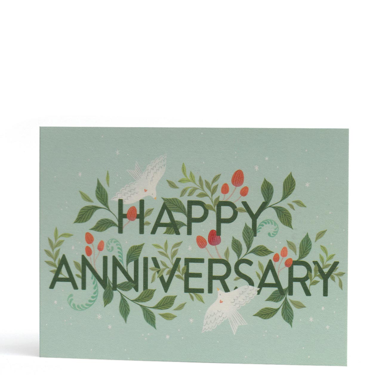 Happy Anniversary Doves Greeting Card