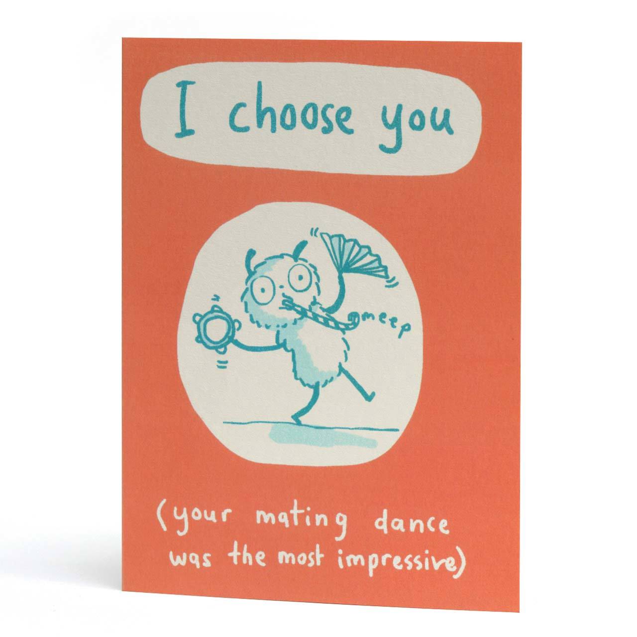 I Choose You Greeting Card