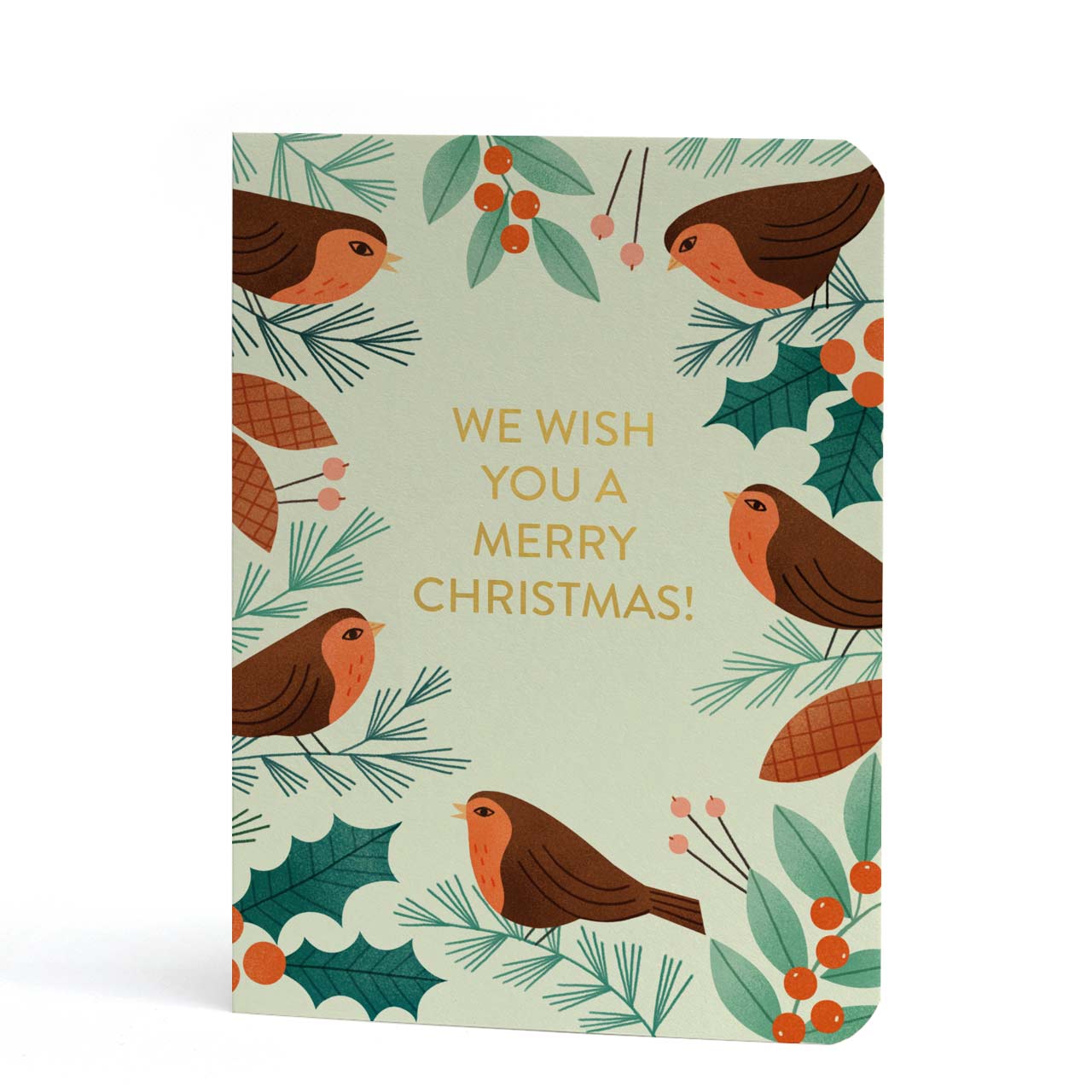 We Wish You A Merry Christmas Seed Stick Card