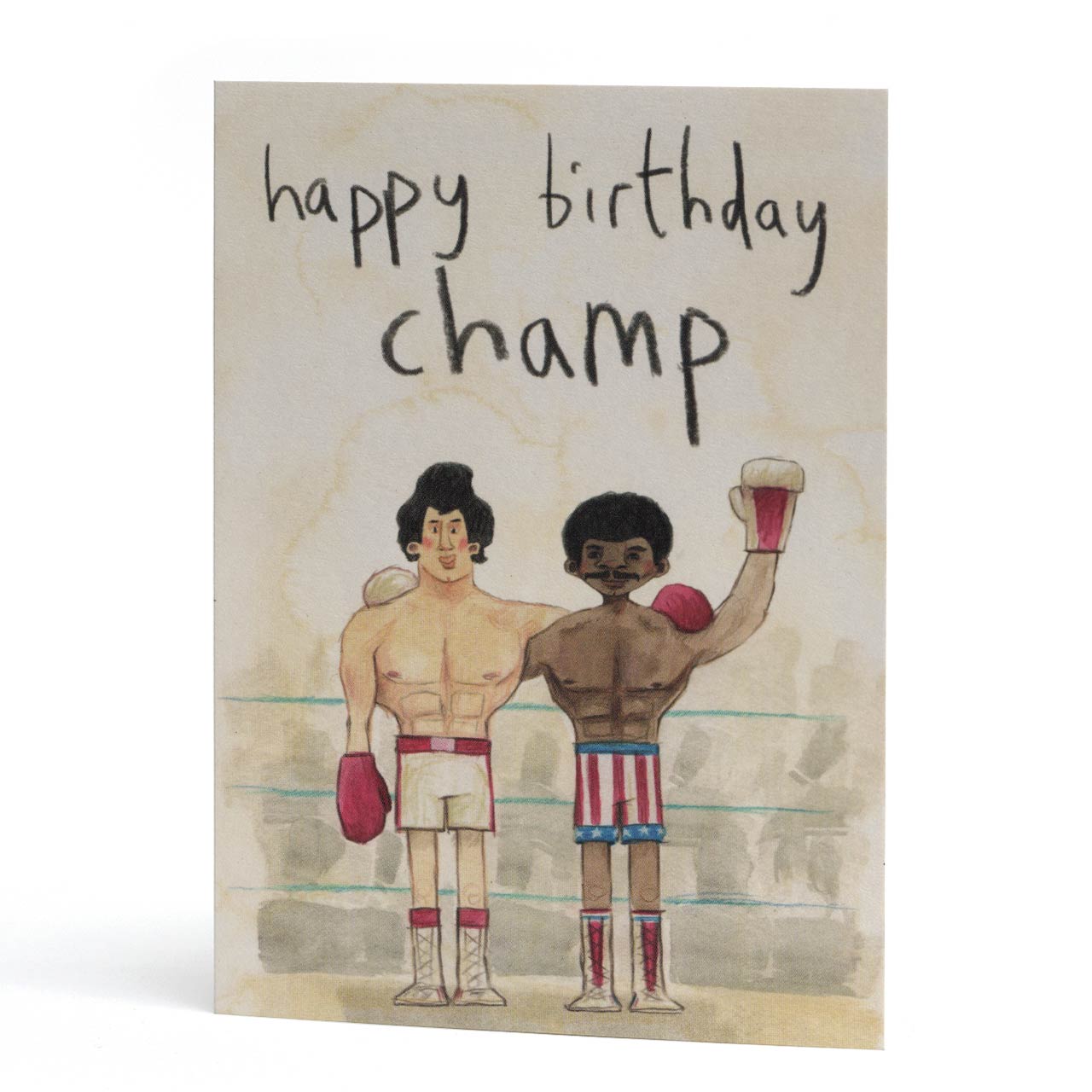 Happy Birthday Champ Greeting Card