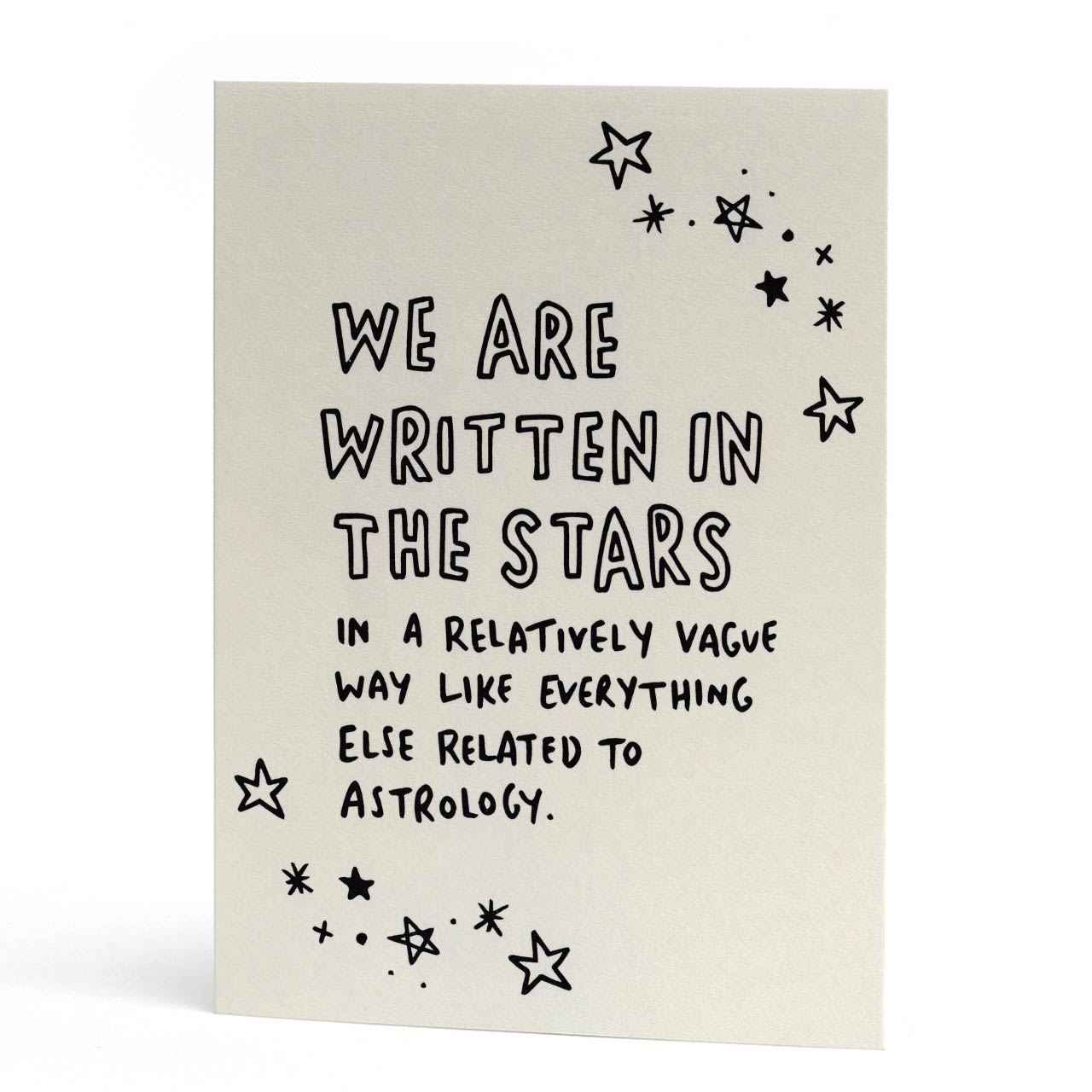 We Are Written in the Stars Greeting Card