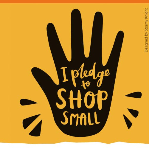 I Pledge to Shop Small - Just A Card's Indie Week.