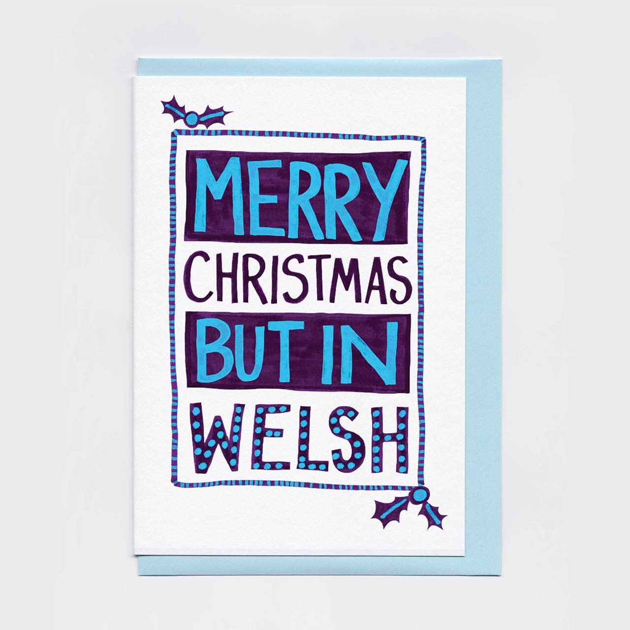 Merry Christmas But In Welsh Card