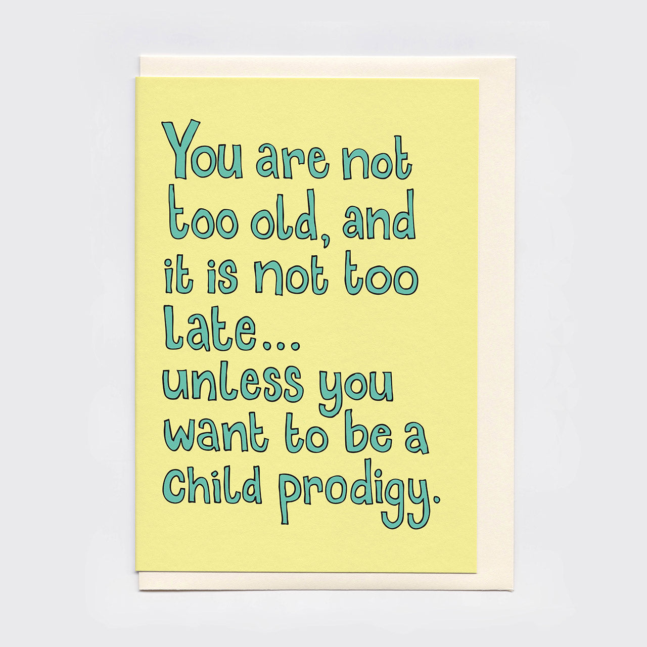 Child Prodigy Card