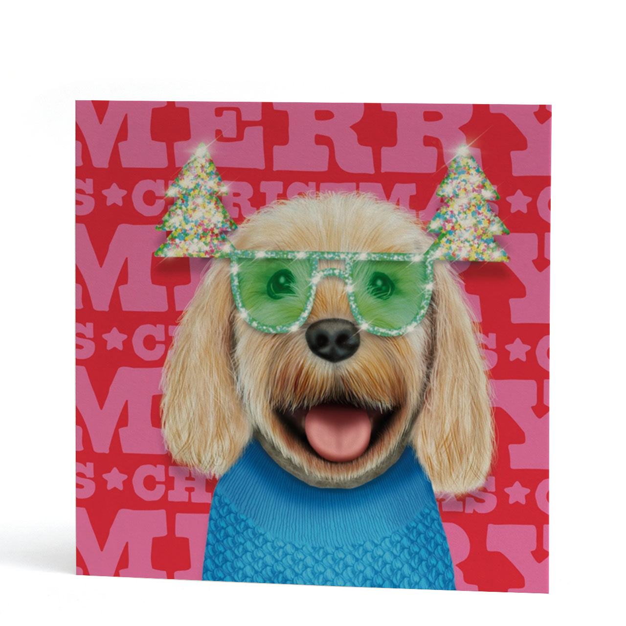 Cockerpoo Christmas Card