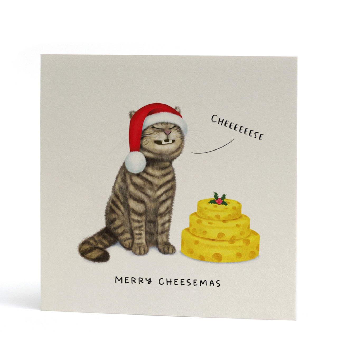 Merry Cheesemas Christmas Card