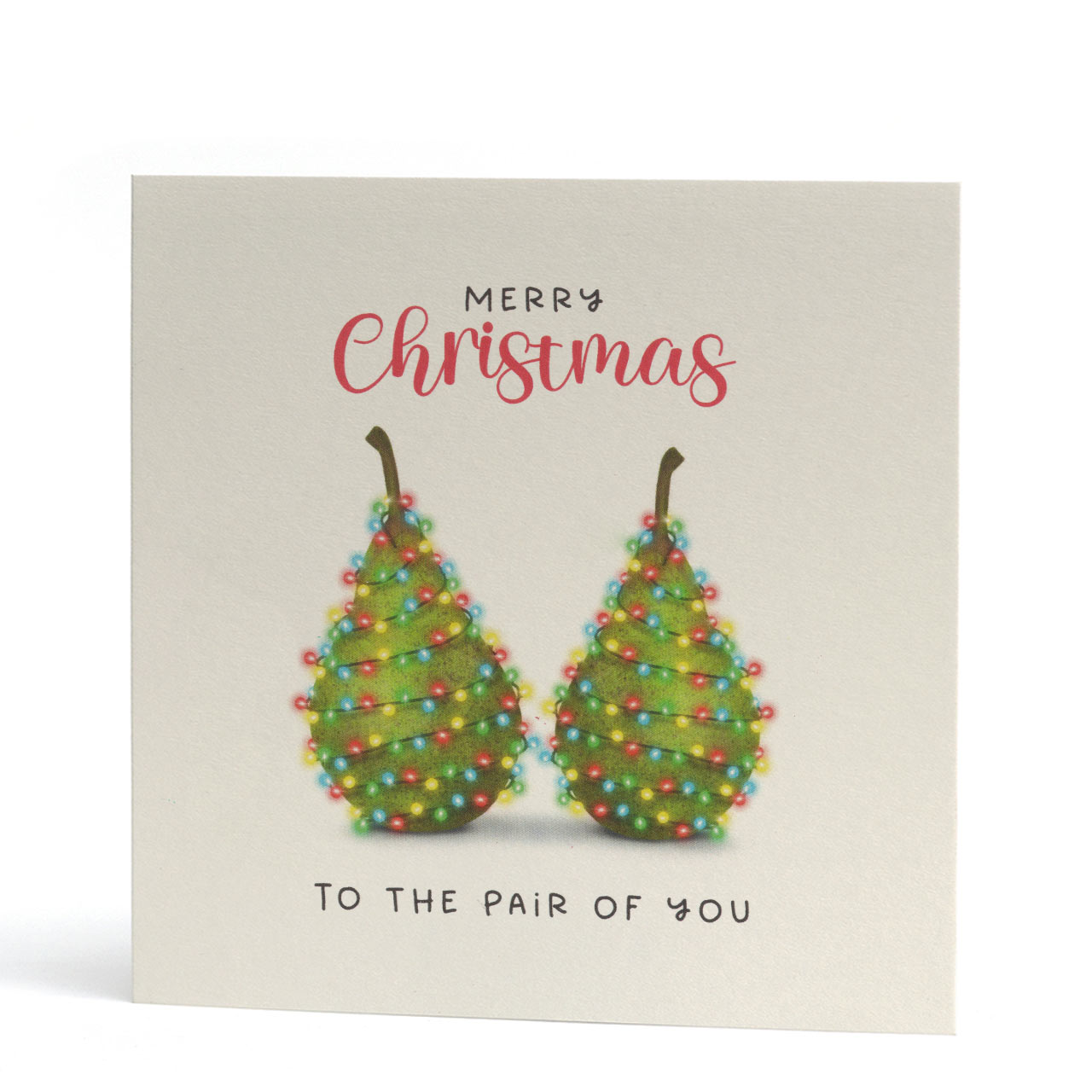 To the Pair of You Merry Christmas Card