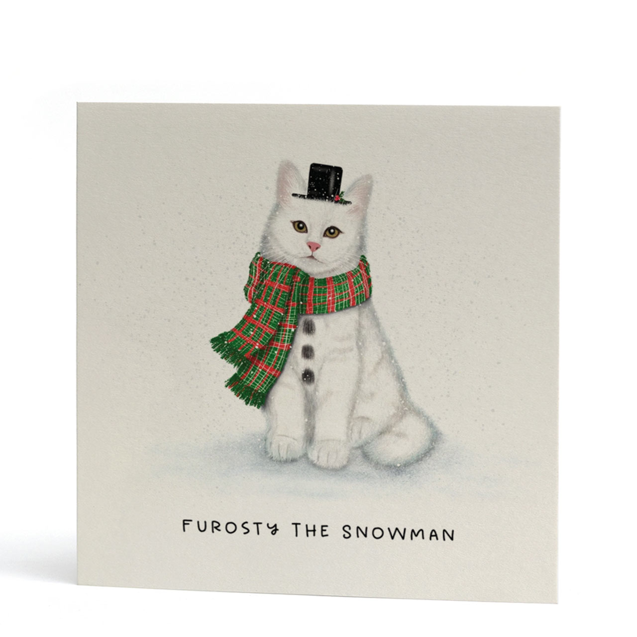 Furosty The Snowman Christmas Card