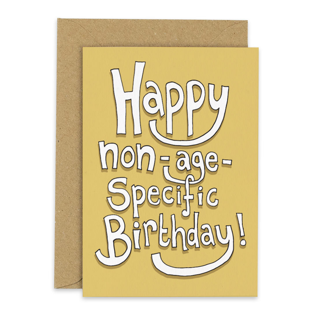 Happy Non-Age Specific Birthday - SUPER SECONDS