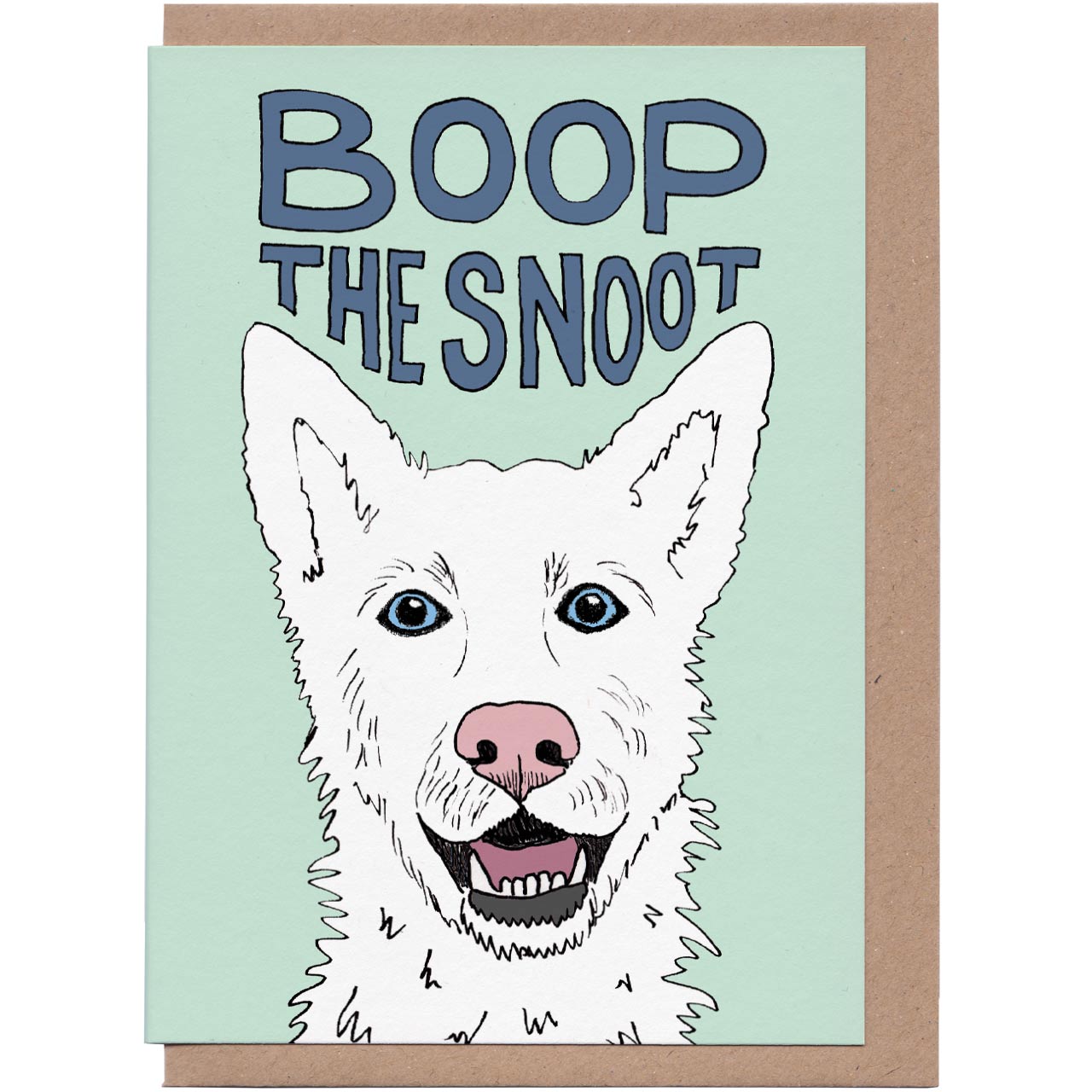 Boop The Snoot Greeting Card