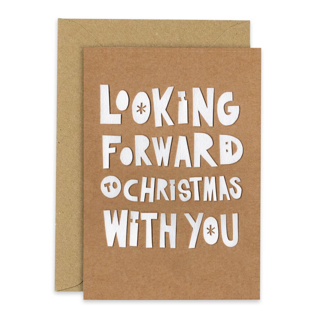 Looking Forward to Christmas With You Card