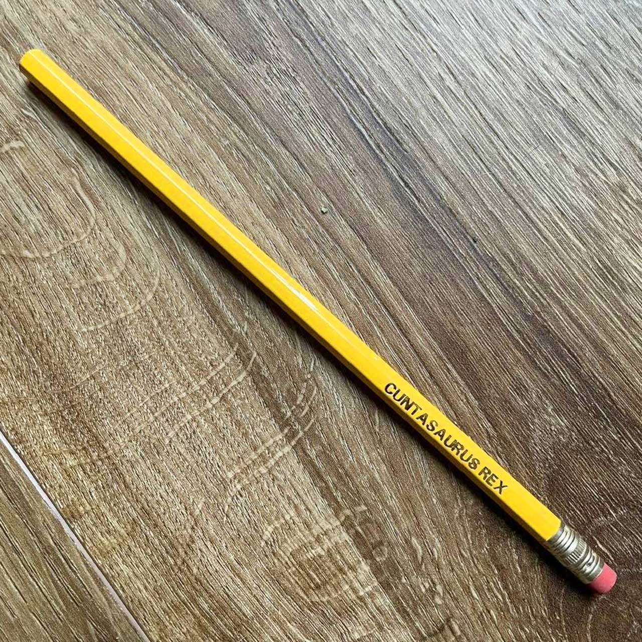 Single Cuntasaurus Rex Pencil - SUPER SECONDS