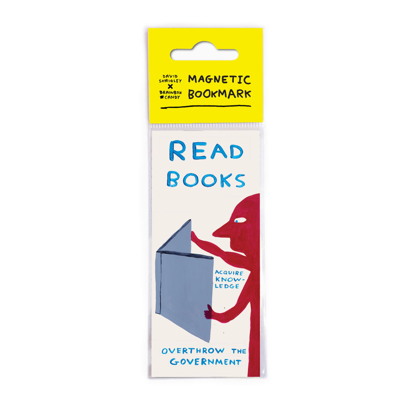Overthrow the Government Magnetic Bookmark