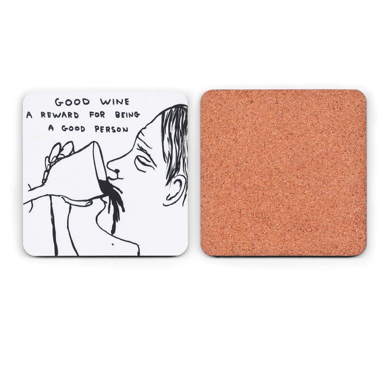 Good Wine Drinks Coaster