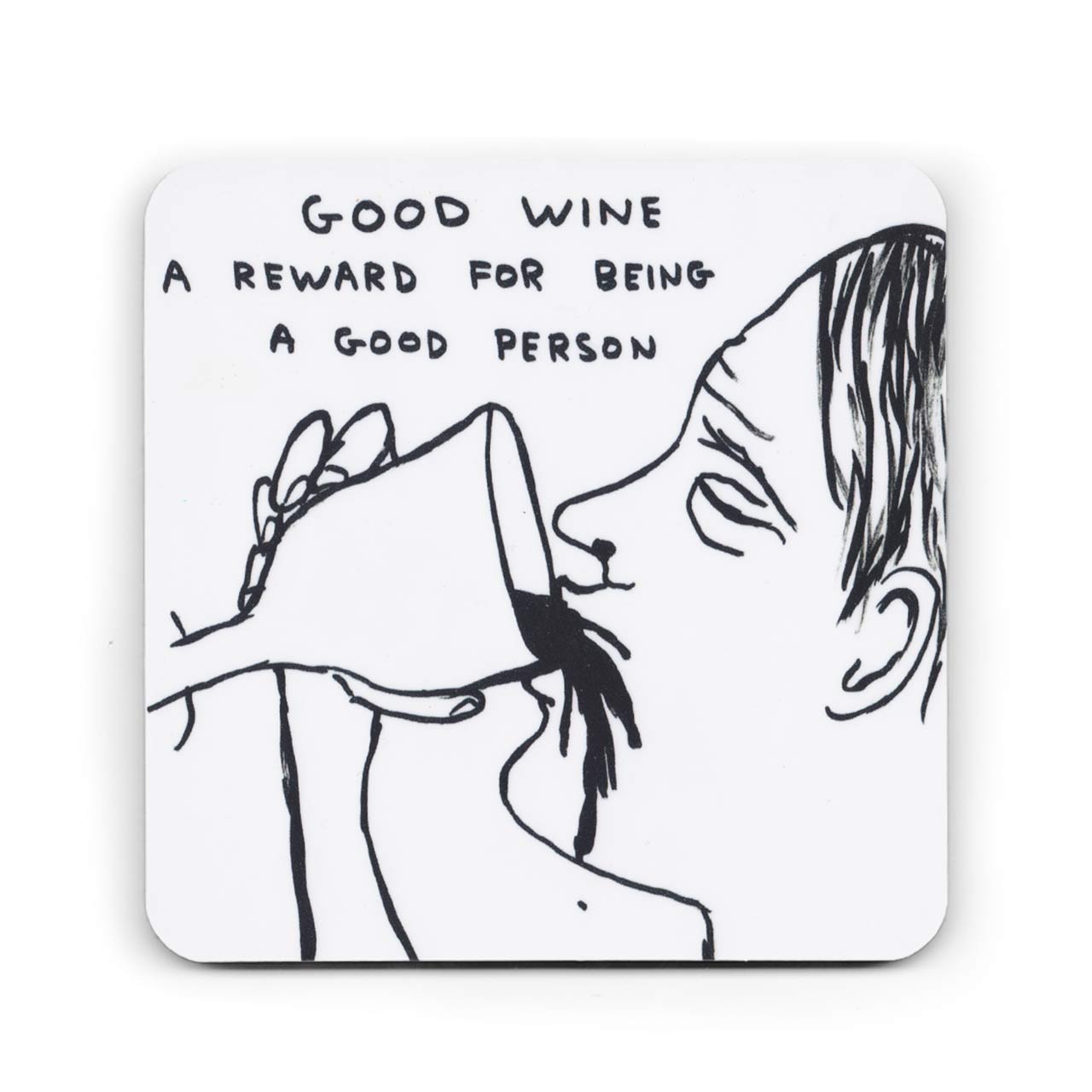 Good Wine Drinks Coaster