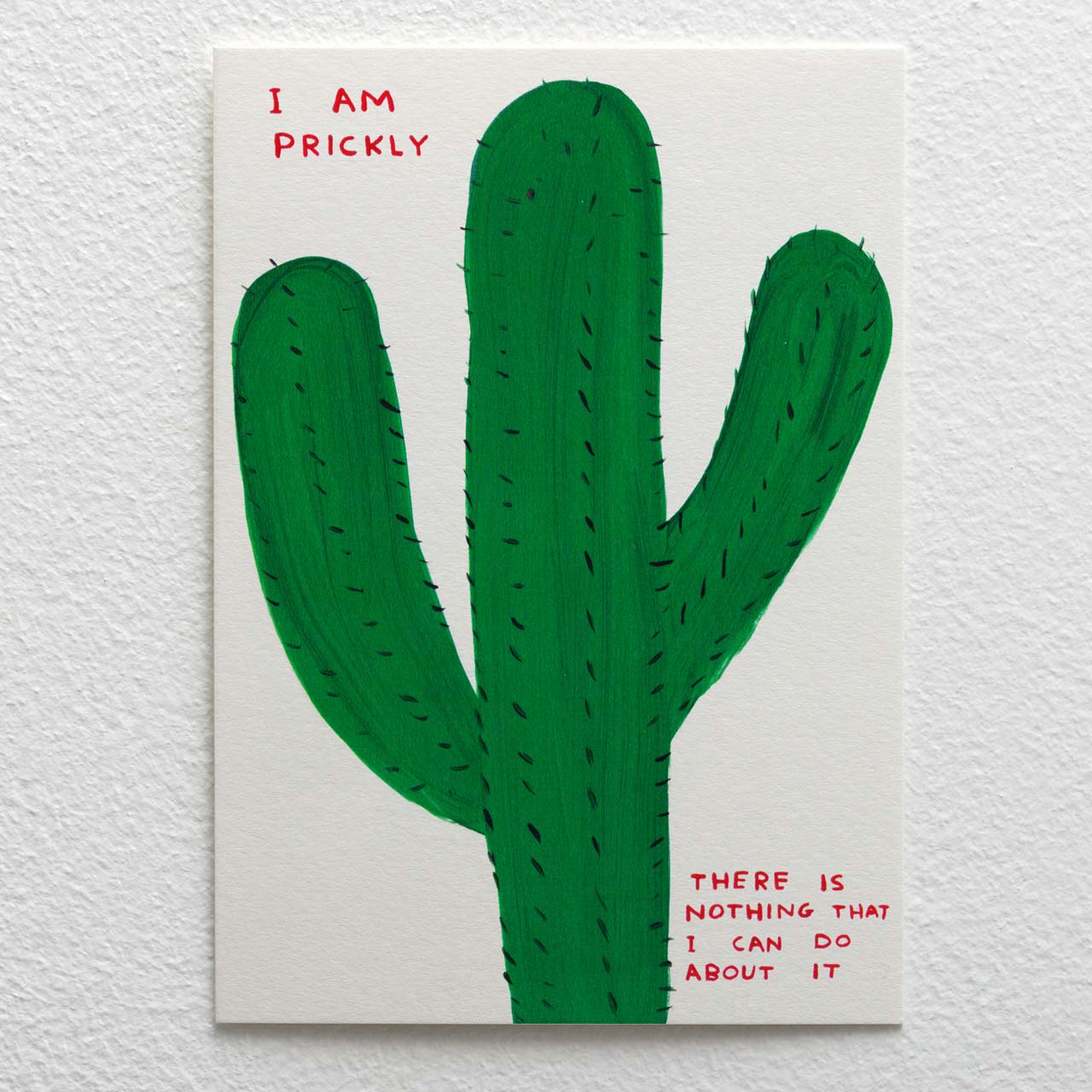 I Am Prickly Postcard