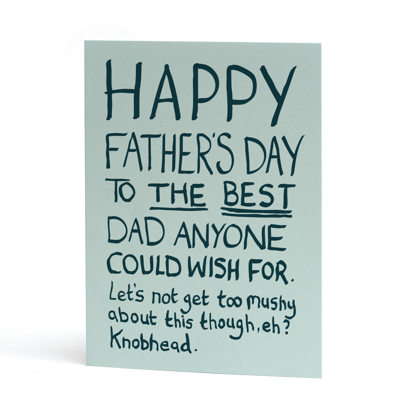 Father's Day Knobhead Card