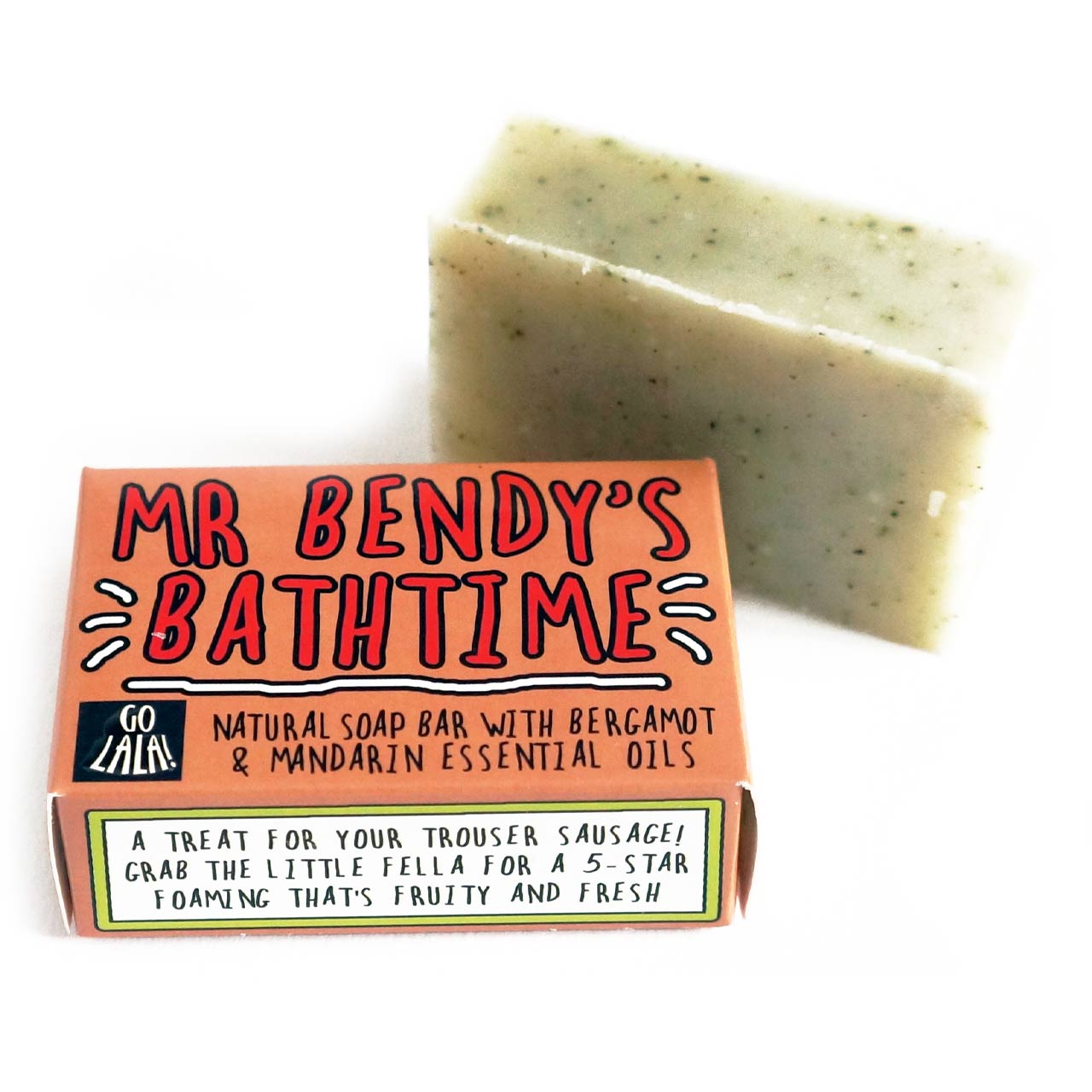 Mr Bendy's Bathtime Natural Vegan Soap Bar