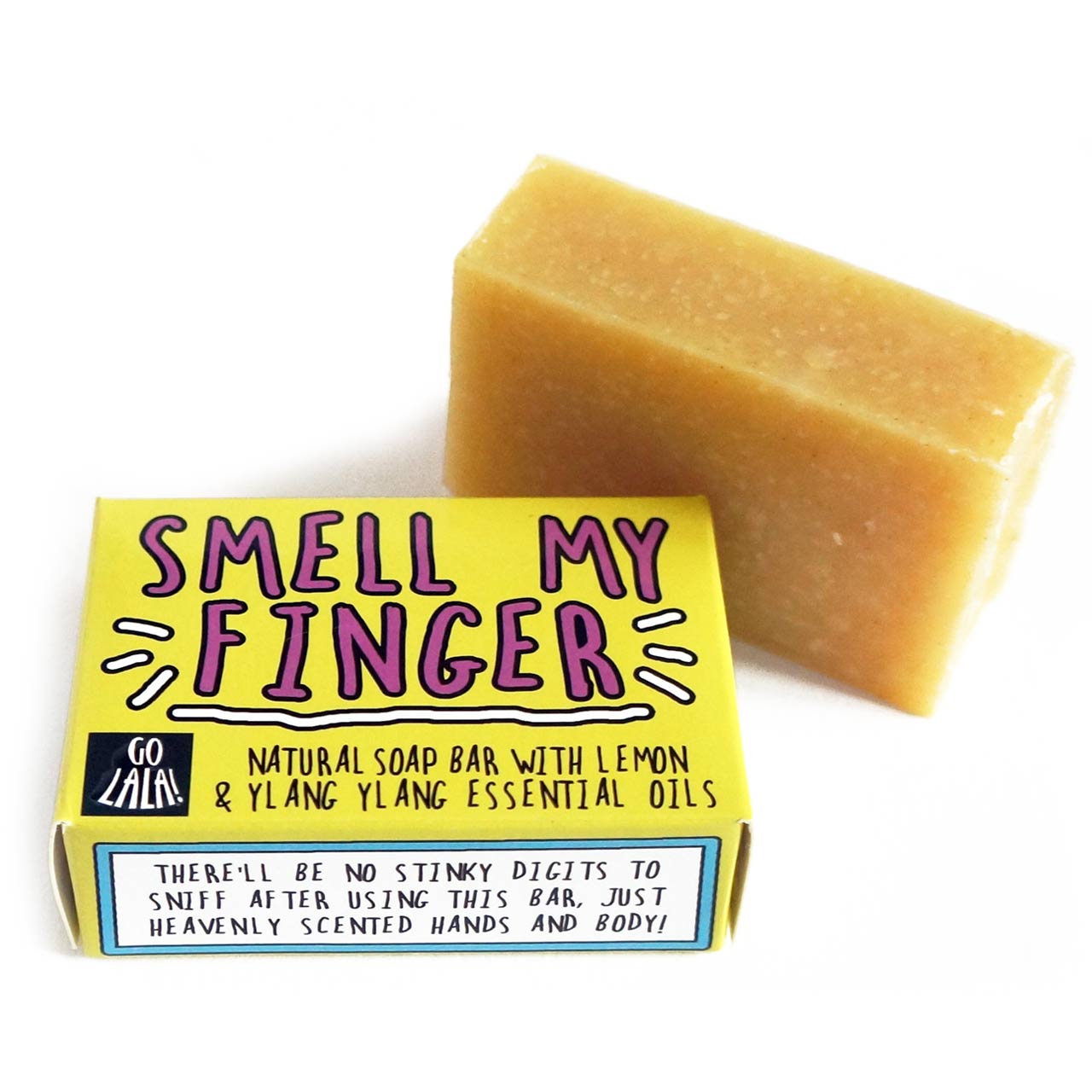 Smell My Finger Natural Vegan Soap Bar