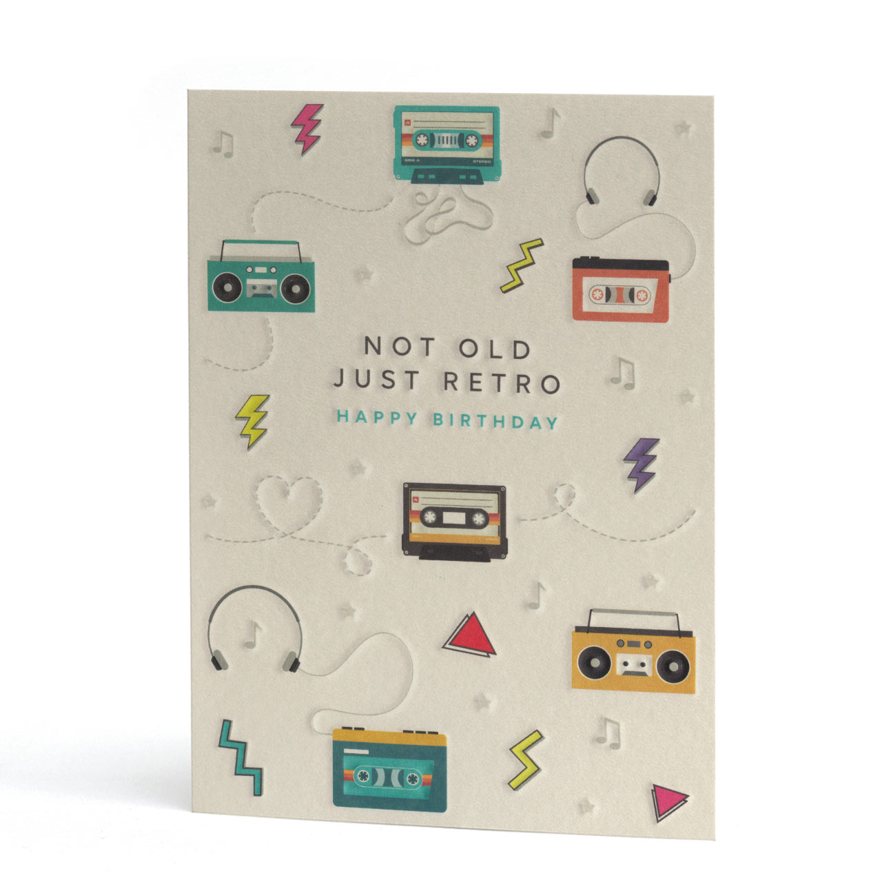 Not Old Just Retro Birthday Card