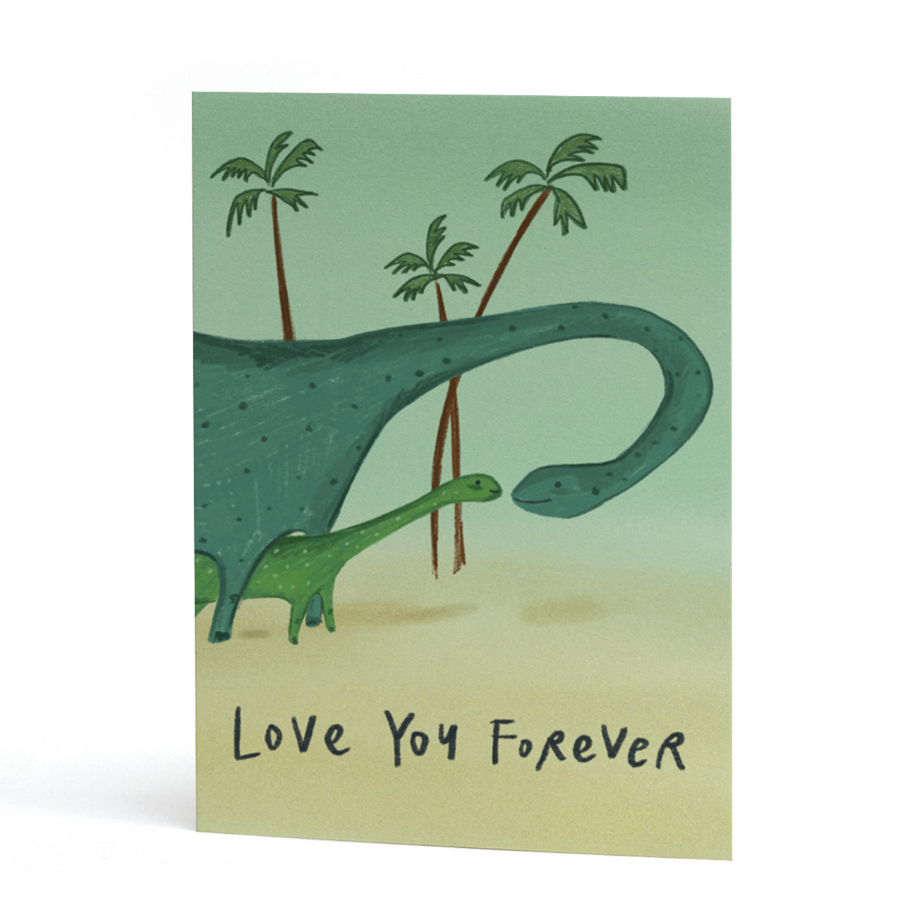 Love You Forever Diplodocus Card