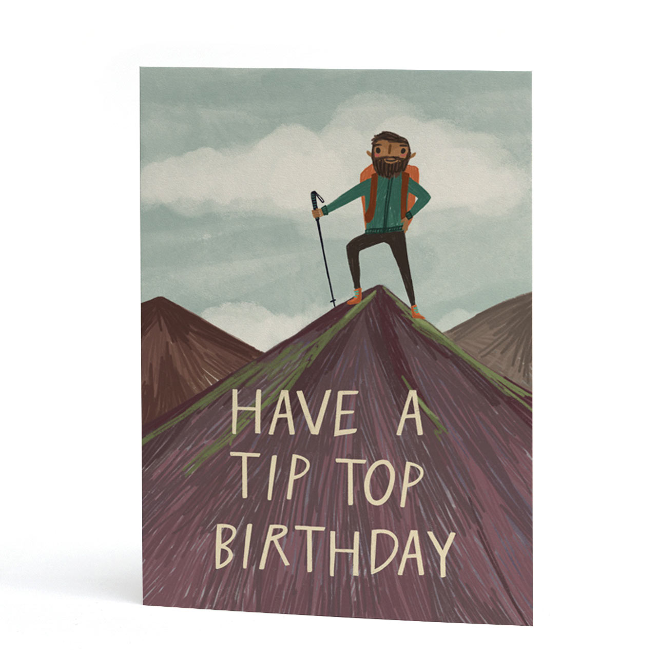 Tip Top Birthday Card