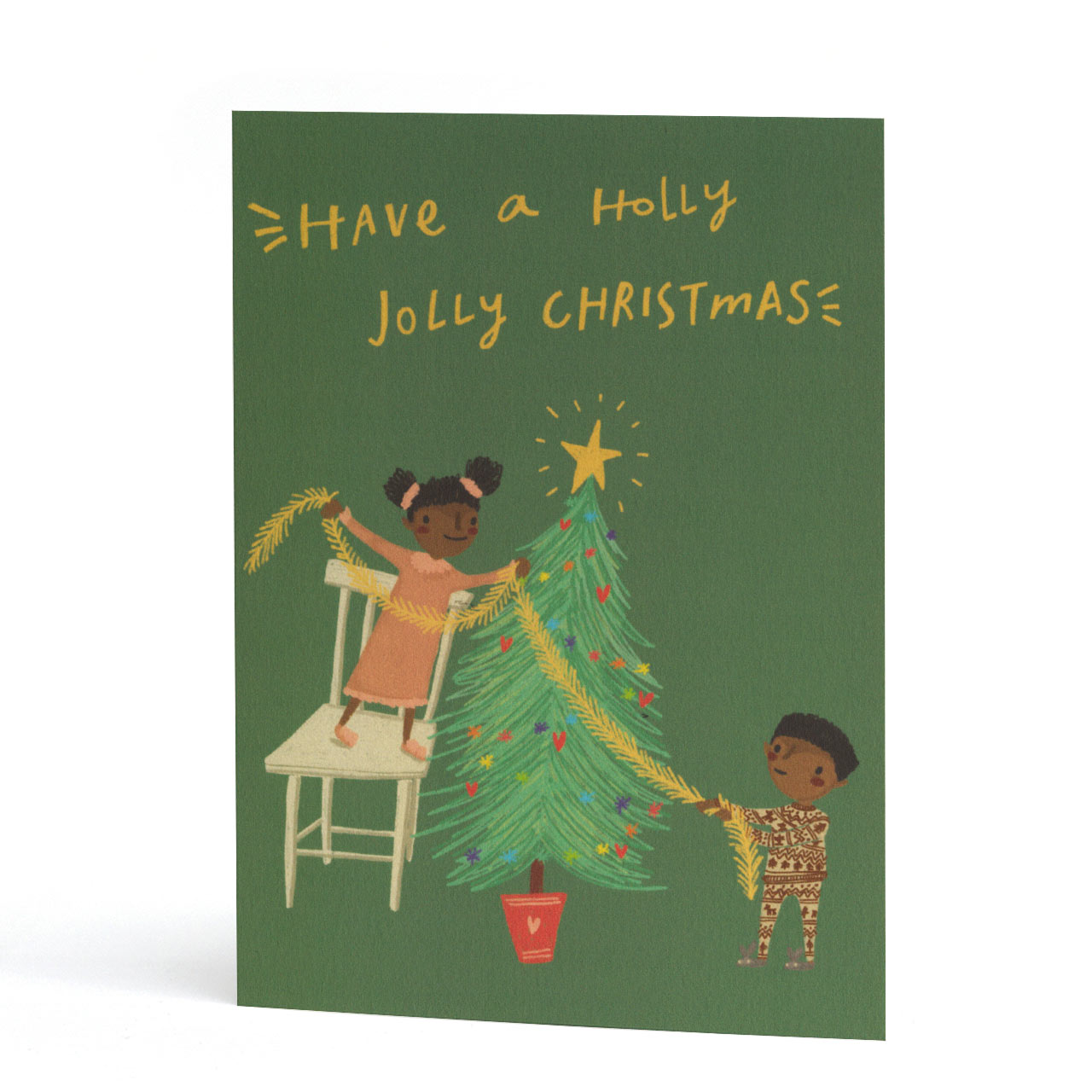 Holly Jolly Christmas Card