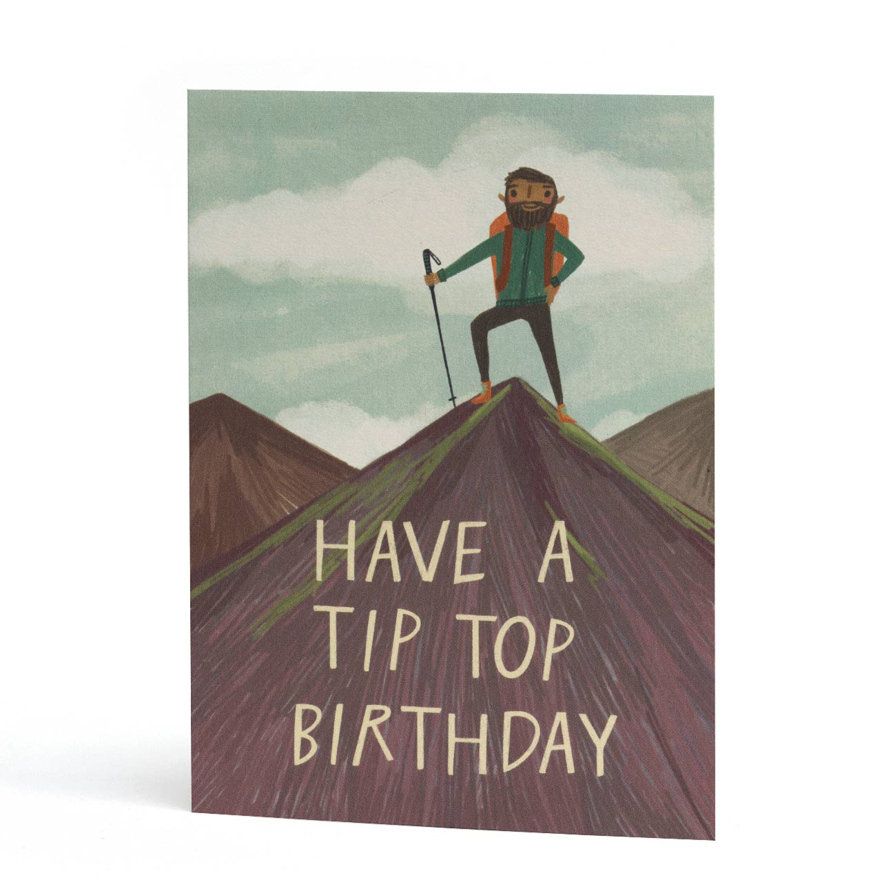 Tip Top Birthday Card