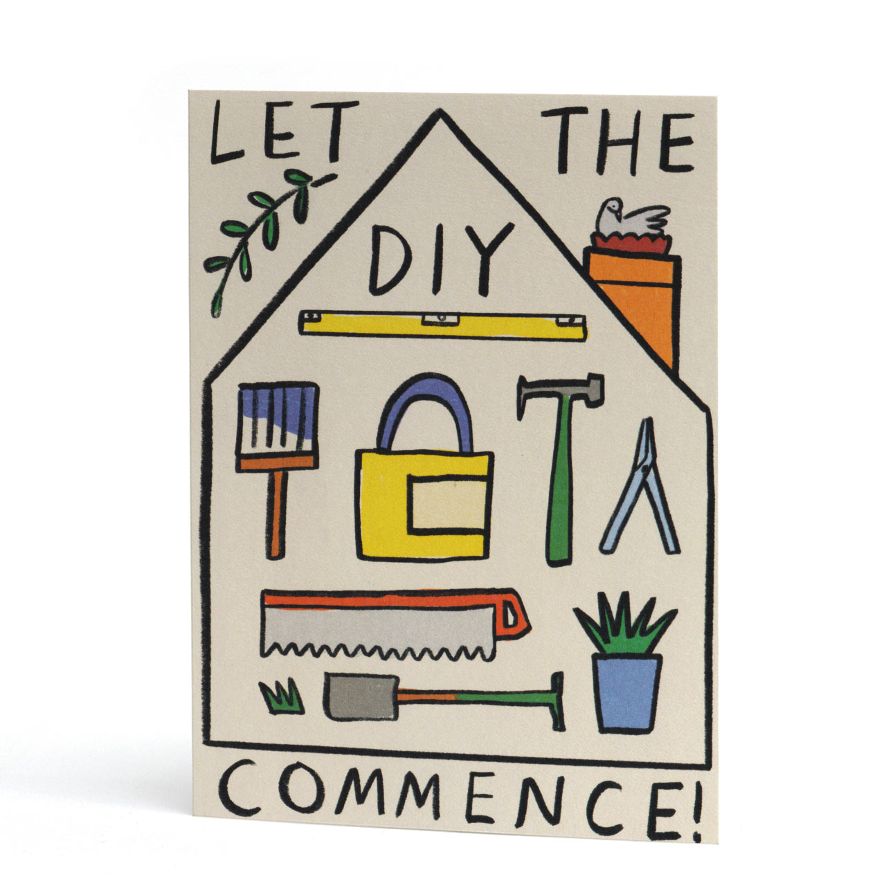 Let the DIY Commence Card