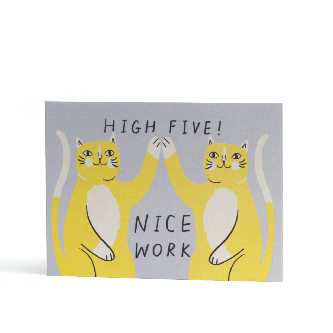 High Five Nice Work Congrats Card