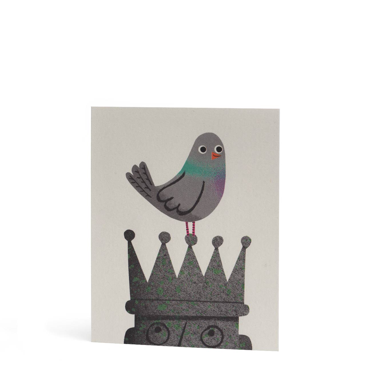 Pigeon Mini Greeting Card
