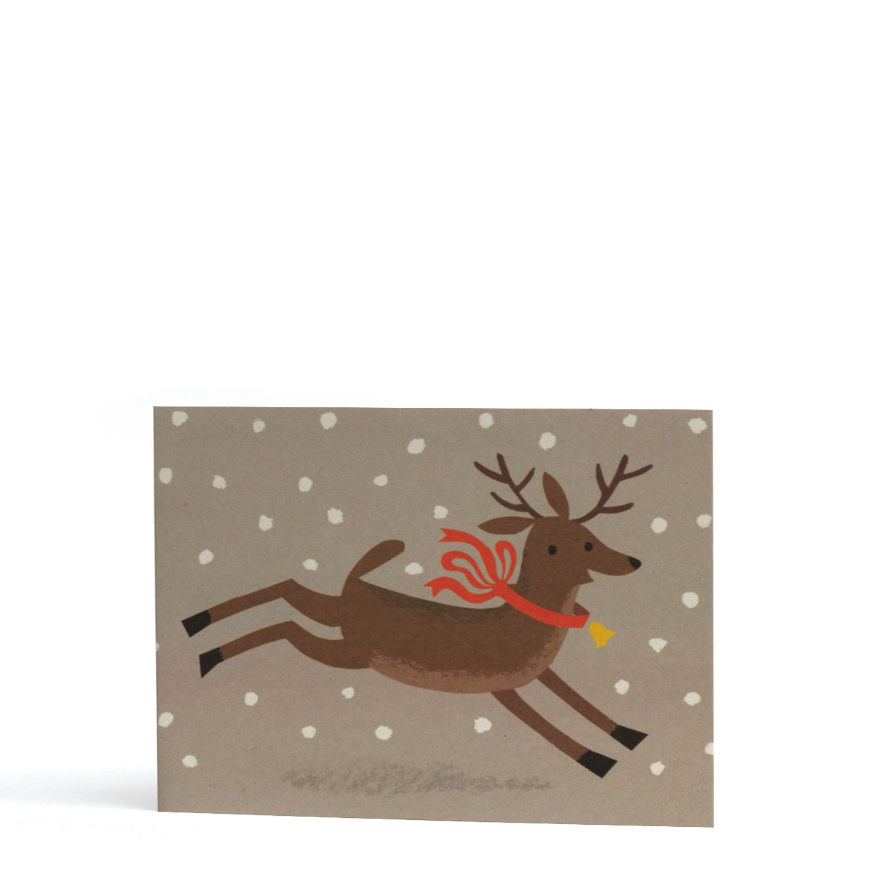 Prancer Mini Christmas Card