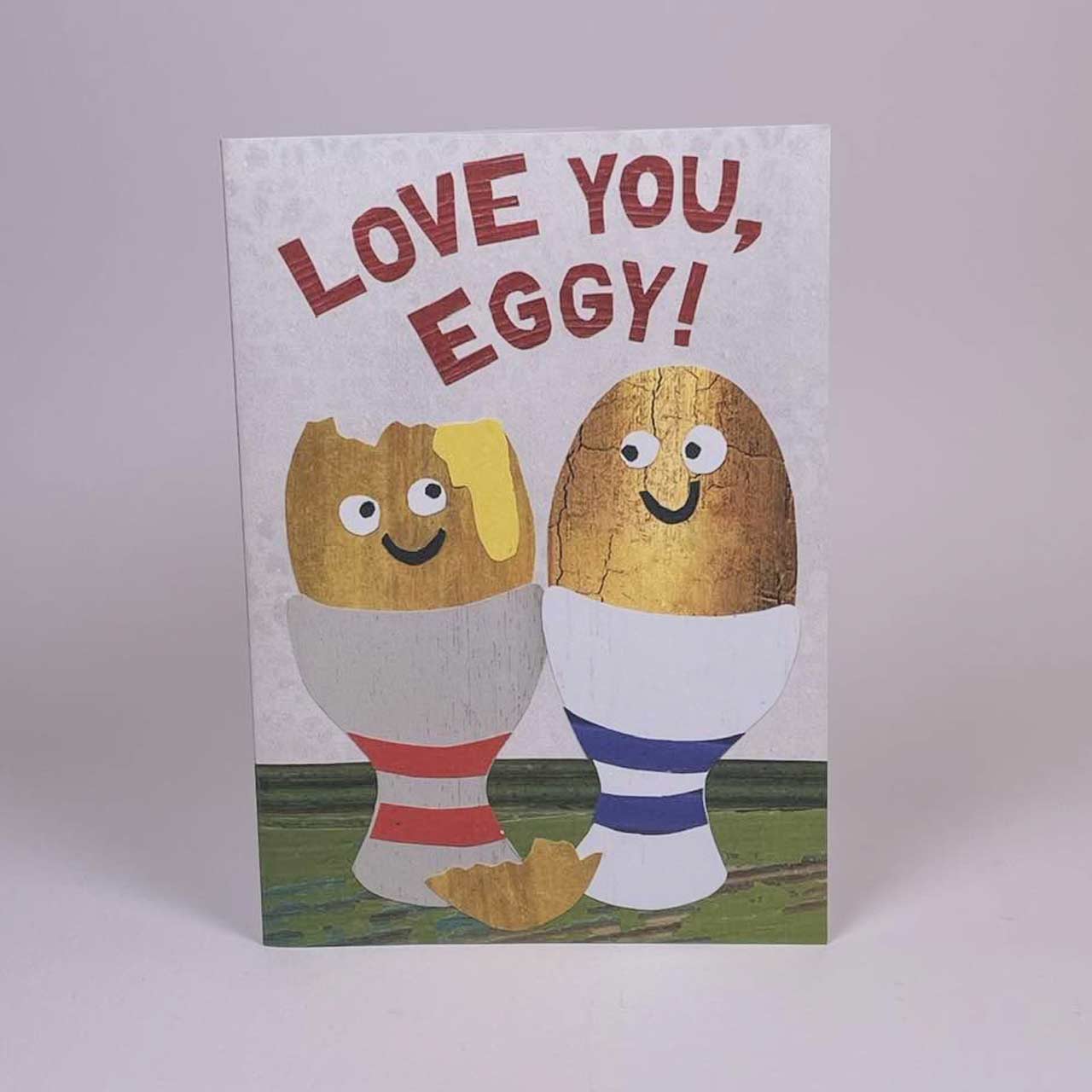 Love You Eggy Card - SUPER SECONDS