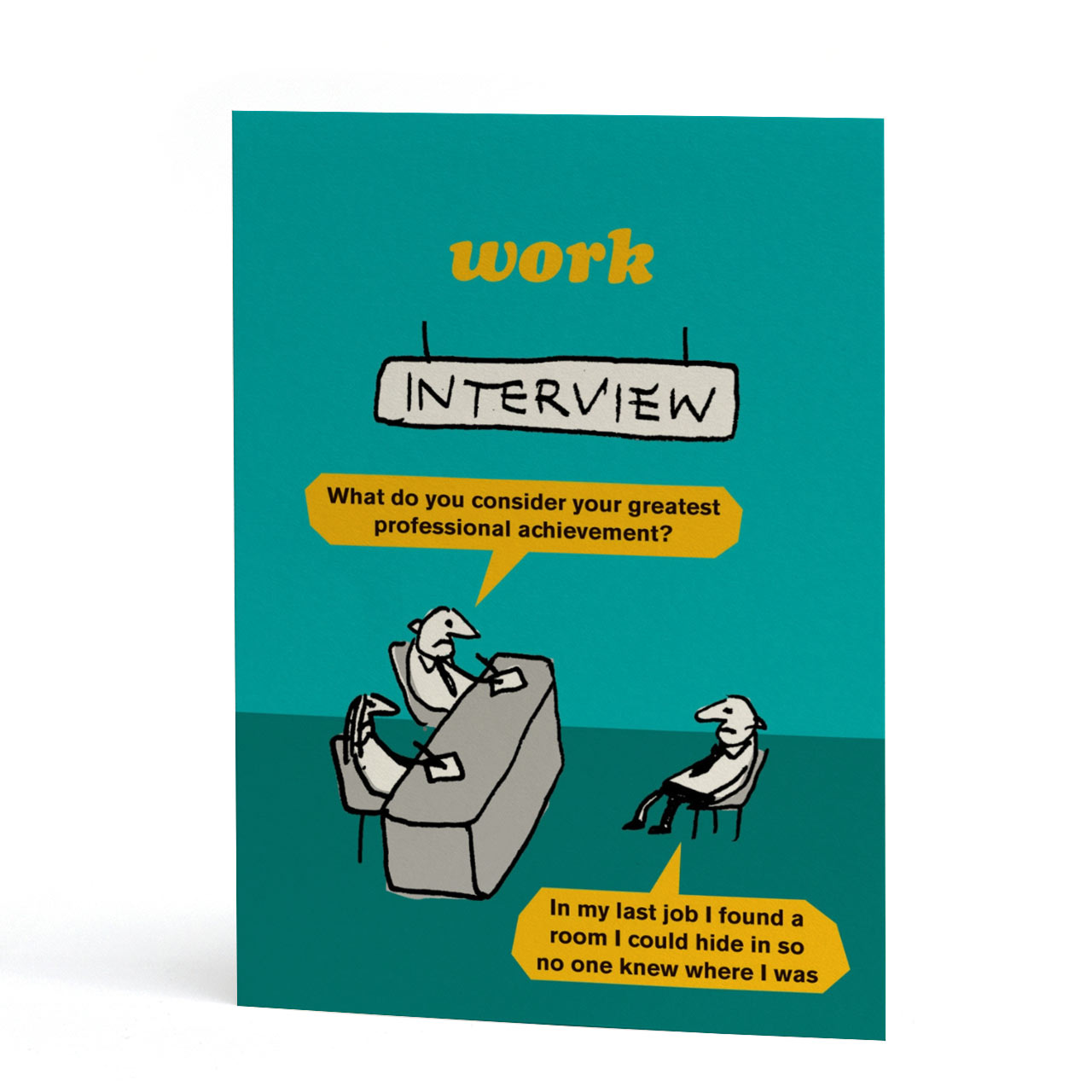 Work Interview Card