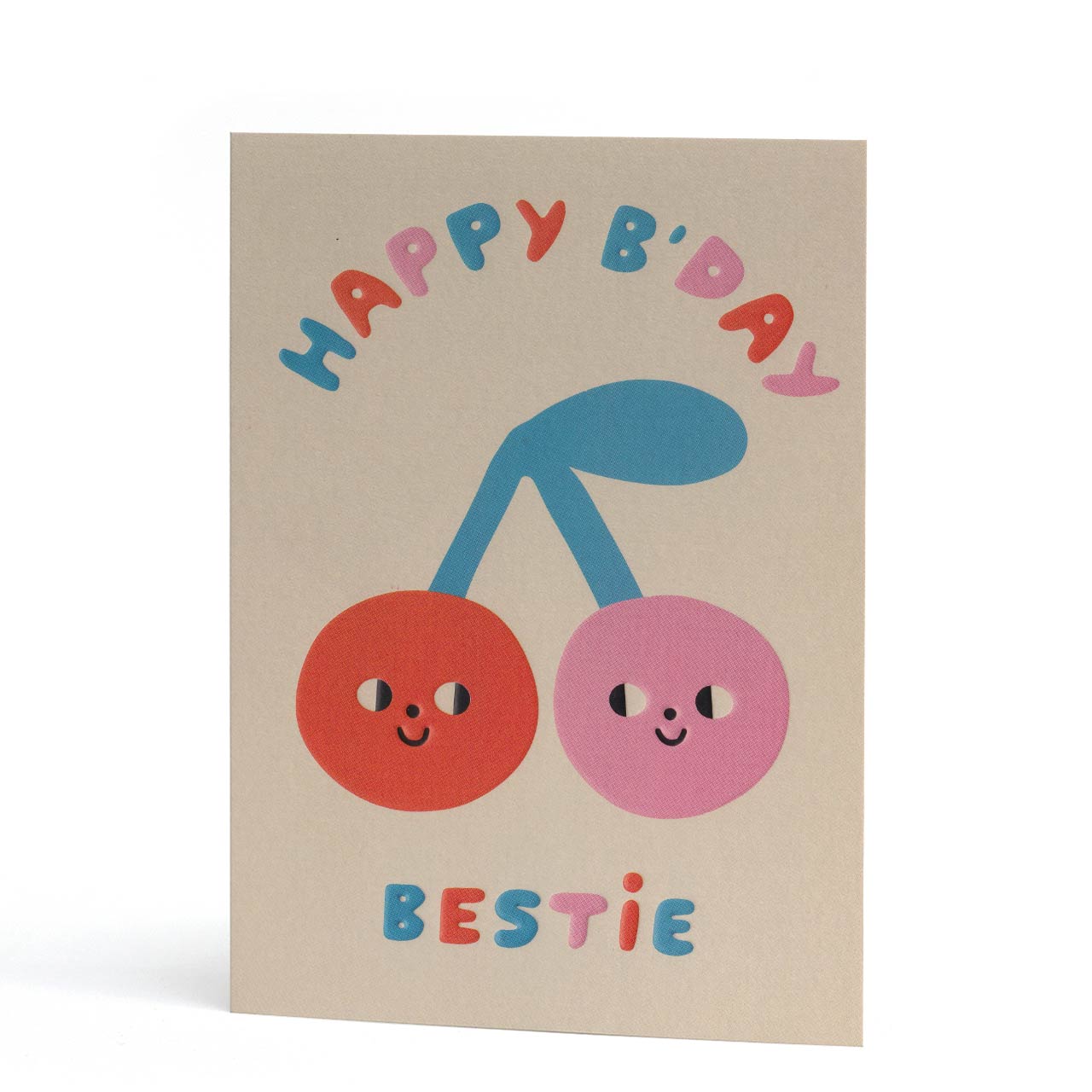 Happy B'Day Bestie Card