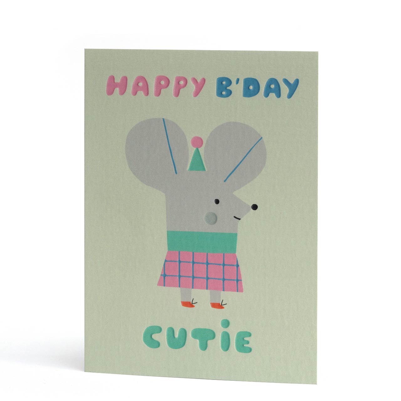 Happy B'day Cutie Birthday Card